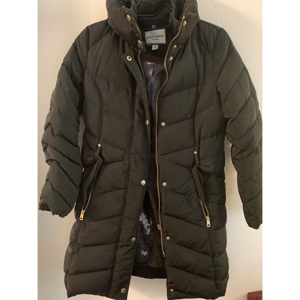 Cole Haan women’s puffer jacket size XS black